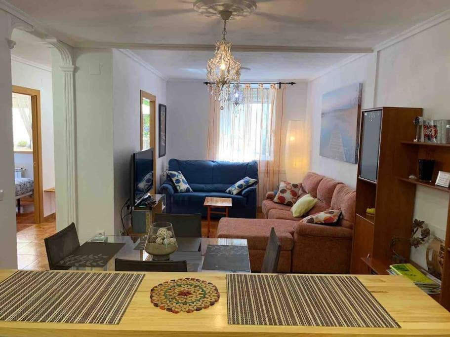 Apartamento Con Jardin Santander Bagian luar foto