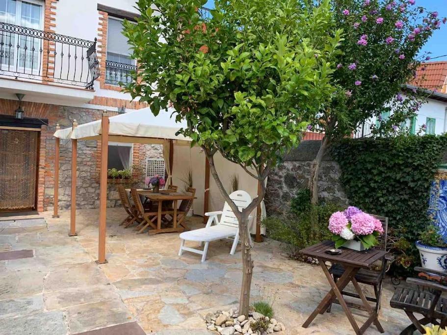 Apartamento Con Jardin Santander Bagian luar foto